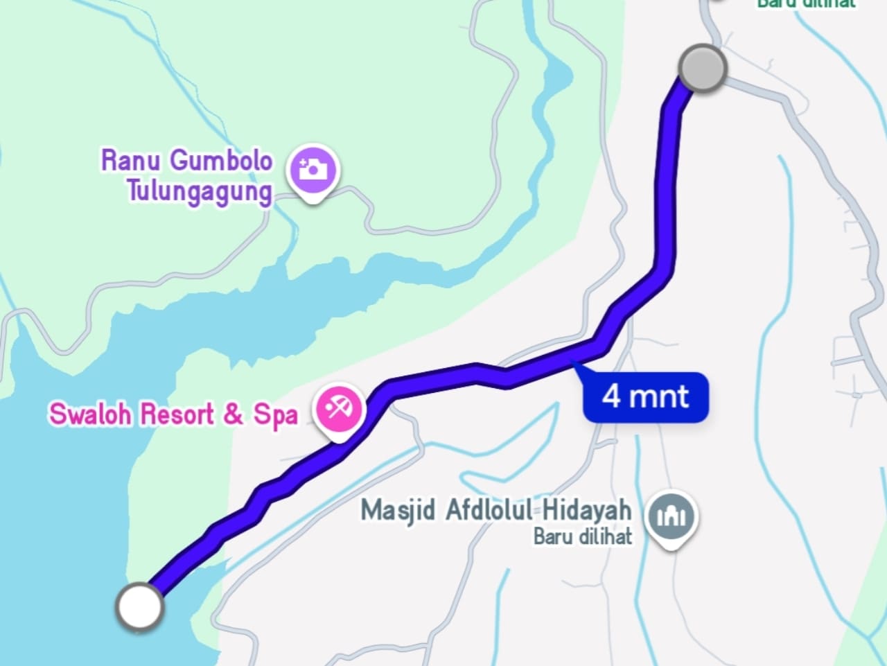 Jalur bersepeda dan olahraga 