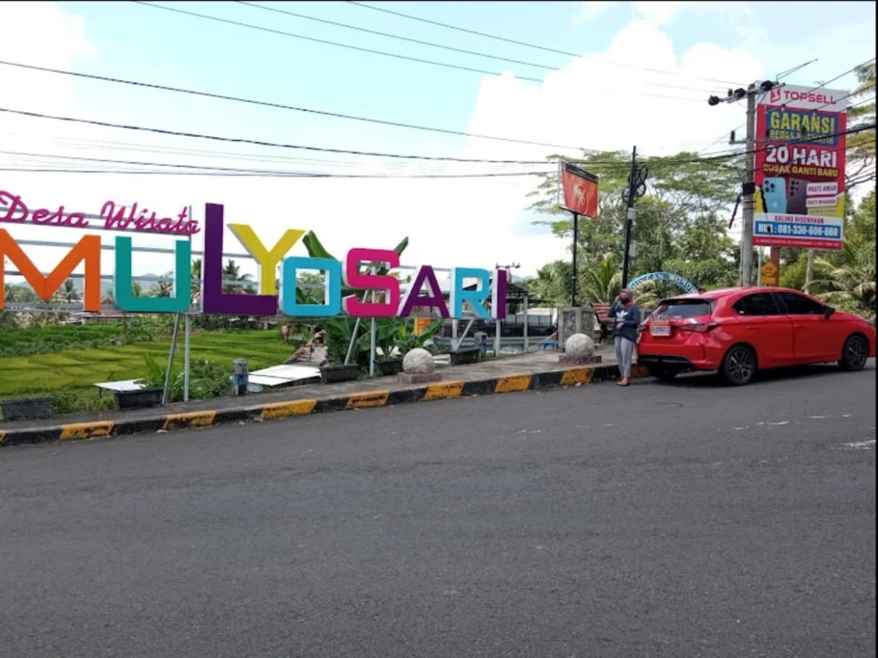 Titik nol - Desa Wisata Mulyosari